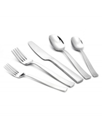 With a less-is-more design in quality stainless steel, Cami flatware from Gourmet Settings creates a look of modern elegance. Outfit tables in a flash with one 20-piece set. With a less-is-more design in quality stainless steel, Cami flatware from Gourmet Settings creates a look of modern elegance. Outfit tables in a flash with one 20-piece set.