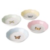 Lenox Butterfly Meadow Colors Fruit Dishes, Set of 4