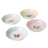Lenox Butterfly Meadow Colors Fruit Dishes, Set of 4