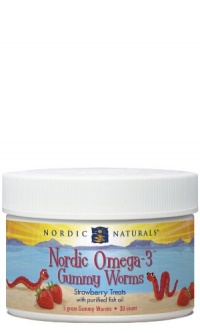 Nordic Naturals - Nordic Omega-3 Gummy Worms - 30ct Nordic Naturals - Nordic Omega-3 Gummy Worms - 30ct