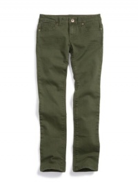 GUESS Kids Girls Full-Length Daredevil Skinny Jeans, DUSTY GREEN (7) GUESS Kids Girls Full-Length Daredevil Skinny Jeans, DUSTY GREEN (7)