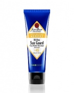 Unique, vitamin-enriched, oil-free lotion offers superior broad-spectrum protection and absorbs quickly with no greasy or heavy residue. Formulated for extreme conditions, Sun Guard forms a barrier of protection and stays on during intense physical activity. Won't run or drip into eyes.