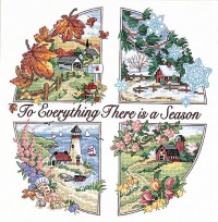 Dimensions Needlecrafts Stamped Cross Stitch, A Season For Everything Dimensions Needlecrafts Stamped Cross Stitch, A Season For Everything