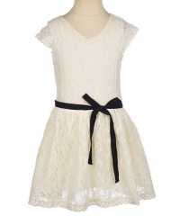 Guess Lacing Up Dress (Sizes 7 - 16) - white, 10 - 12 Guess Lacing Up Dress (Sizes 7 - 16) - white, 10 - 12