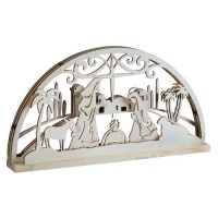 Enesco Flourish Nativity Centerpiece, 8-Inch Enesco Flourish Nativity Centerpiece, 8-Inch