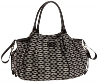 Kate Spade Signature Spade Stevie Baby Bag,Black/Cream,one size Kate Spade Signature Spade Stevie Baby Bag,Black/Cream,one size