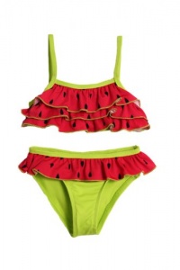 Pink Platinum Infant Girls 2 piece watermelon print swimsuit (24 mo) Pink Platinum Infant Girls 2 piece watermelon print swimsuit (24 mo)