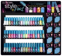 L.A. Colors Nail Art - Art Deco Nail Polish - Original 22 pc. Set (Display Not Included) L.A. Colors Nail Art - Art Deco Nail Polish - Original 22 pc. Set (Display Not Included)