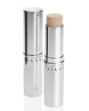 New Stick is the ultimate streamlined product-concealer and foundation in one essential formula that provides full coverage all day long. Aloe vera and rice bran oil create a rich texture, hydrating and softening the skin as it's worn. A blend of botanical antioxidants, including gingko biloba, green tea, and vitamins C and E, help to calm skin and protect with SPF 8. New Stick can be used on its own for excellent coverage or, as a concealer in combination with Real Skin or Future Skin.