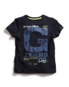 Guess All-American T-Shirt (Sizes 4 - 7) - navy, 7