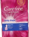 Carefree Body STape Extra Long Unscented, 93 Count