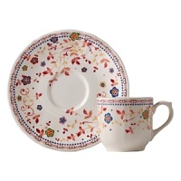 Delicate, swirling florals in a rich, warm palette add artful brightness to these weighty, durable earthenware dishes from Gien France. Delicate, swirling florals in a rich, warm palette add artful brightness to these weighty, durable earthenware dishes from Gien France.