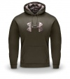 Men's Armour® Fleece Tackle Twill Logo Hoody Tops by Under Armour