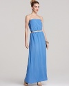 This Splendid strapless maxi dress embraces the balmy season with effortless chic.