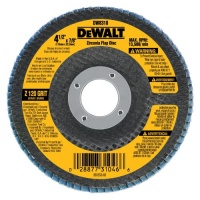 DEWALT DW8310 4-1/2 x 7/8 120 Grit Zirconia Angle Grinder Flap Disc DEWALT DW8310 4-1/2 x 7/8 120 Grit Zirconia Angle Grinder Flap Disc