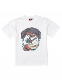 Along for the ride. He'll be kicked back and ready to relax in this t-shirt from Quiksilver. Along for the ride. He'll be kicked back and ready to relax in this t-shirt from Quiksilver.