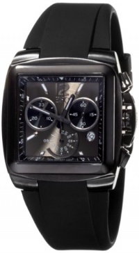 ESQ by Movado Men's 07301370 Bracer Black Rubber Strap Black Rectangular Dial Watch ESQ by Movado Men's 07301370 Bracer Black Rubber Strap Black Rectangular Dial Watch