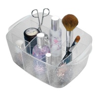 InterDesign Rain Cosmetic Organizer, Clear InterDesign Rain Cosmetic Organizer, Clear