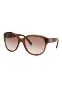 Fashion Sunglasses: Brown-Striped/Brown Gradient Fashion Sunglasses: Brown-Striped/Brown Gradient