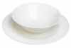 Godinger White Bone China 2 pc. Completer Set