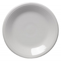 Fiesta 7-1/4-Inch Salad Plate, White Fiesta 7-1/4-Inch Salad Plate, White