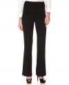In a classic straight leg, these Rafaella pants are a wear-with-all work wardrobe staple!