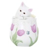 Lenox Butterfly Meadow Figural Kitten Cookie Jar