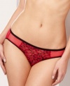 Begin your dressing with a base of modern elegance. Signature Lace bikini by DKNY. Style #443000