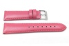 20mm Hot Pink Patent Leather Watchband with Quick Release Pins Michele StyleP
