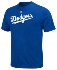 Team up! Get into the spirit of the season by supporting your Los Angeles Dodgers with this MLB t-shirt from Majestic. Team up! Get into the spirit of the season by supporting your Los Angeles Dodgers with this MLB t-shirt from Majestic.