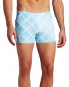 Speedo Men's Diamond Illusion Square Leg Brief Swimsuit