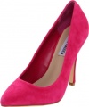 Steve Madden Women's Intrude Hot Pink Pumps Suede