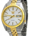 Seiko Men's SNXJ90 5 Automatic Two-Tone Stainless Steel Watch