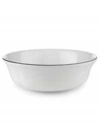 For nearly 150 years, Lenox has been renowned throughout the world as a premier designer and manufacturer of fine china. The simple and classic Hannah Platinum pattern brings a timeless refinement to your formal entertaining table, in pure white bone china embossed with a subtle palmetto-leaf design, and banded in platinum. For nearly 150 years, Lenox has been renowned throughout the world as a premier designer and manufacturer of fine china. The simple and classic Hannah Platinum pattern brings a timeless refinement to your formal entertaining table, in pure white bone china embossed with a subtle palmetto-leaf design, and banded in platinum.