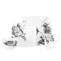 Lenox Moonlit Garden Square 4-Piece Place Setting Lenox Moonlit Garden Square 4-Piece Place Setting