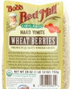 Bob's Red Mill Org Hard White Wheat Berries, 28-Ounce (Pack of 4)