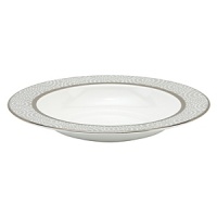 Lenox Pearl Beads Pasta Bowl/Rim Soup Lenox Pearl Beads Pasta Bowl/Rim Soup