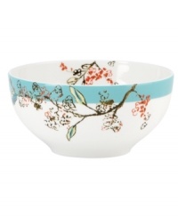 Make your favorite treats sing with Chirp dessert bowls from Lenox Simply Fine. Adorned with the beloved birds and florals of Chirp dinnerware and in oven-safe bone china, it's an irresistible addition to any casual dining collection. Make your favorite treats sing with Chirp dessert bowls from Lenox Simply Fine. Adorned with the beloved birds and florals of Chirp dinnerware and in oven-safe bone china, it's an irresistible addition to any casual dining collection.