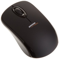 AmazonBasics Wireless Mouse with Nano Receiver (Black) AmazonBasics Wireless Mouse with Nano Receiver (Black)