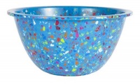 Zak Designs Confetti 5-1/2-inch Turquoise Individual Bowl, Set of 6 Zak Designs Confetti 5-1/2-inch Turquoise Individual Bowl, Set of 6