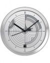 Bulova Frank Lloyd Wright Hoffman House Wall Clock - Aluminum Bezel