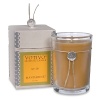 A bold scent of mandarin orange, ripened with wild herbs, sunflowers and honey. Burn times is approximately 50 hours.