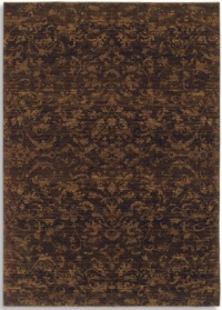 Woven Impressions Vintage Batik Expresso Rug Size: 5'7 x 7'11