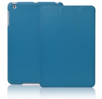 INVELLOP Vintage Blue Leatherette Case Cover for iPad mini (Built-in magnet for sleep/wake feature) INVELLOP Vintage Blue Leatherette Case Cover for iPad mini (Built-in magnet for sleep/wake feature)