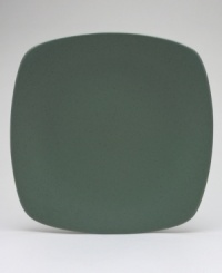 Mix and match these splashes of color for a tabletop with endless possibility! The modern coupe shape and two-tone hues mean this large quad plate will bring life to any décor. Select pieces in your favorite shades to create a customized dinnerware collection. Large square plate measures 11 3/4. Mix and match these splashes of color for a tabletop with endless possibility! The modern coupe shape and two-tone hues mean this large quad plate will bring life to any décor. Select pieces in your favorite shades to create a customized dinnerware collection. Large square plate measures 11 3/4.