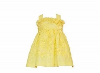 Rare Editions Baby-girls Infant Soutach Dress, Yellow, 2T Rare Editions Baby-girls Infant Soutach Dress, Yellow, 2T