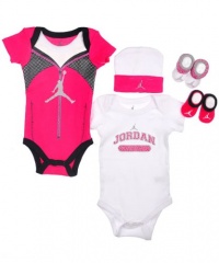 Jordan Jump High 5-Piece Newborn Gift Set (Sizes 0M -6M) Jordan Jump High 5-Piece Newborn Gift Set (Sizes 0M -6M)