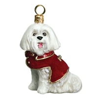 A lovely gift for any Maltese owner, the Pet Set dog ornaments from Joy to the World are endorsed by Betty White to benefit Morris Animal Foundation. Each hand painted ornament is packed individually in its own black lacquered box. A lovely gift for any Maltese owner, the Pet Set dog ornaments from Joy to the World are endorsed by Betty White to benefit Morris Animal Foundation. Each hand painted ornament is packed individually in its own black lacquered box.