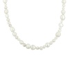 White Multi-Shape Freshwater Cultured Pearl Endless Necklace (5-11mm ), 62