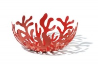 Alessi Mediterraneo 8-1/4-Inch Fruit Holder, Red